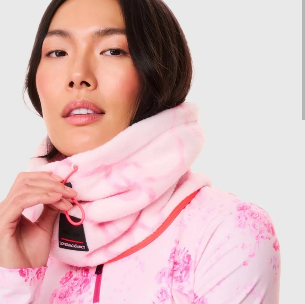 Bogner Loveshackfancy Arian Fleece Gaiter Neck warmer Loveshackfancy Gaiter